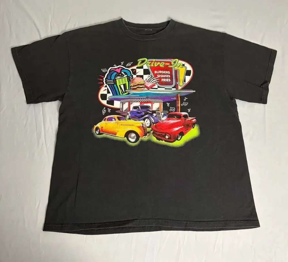 Vintage Hot Rod & Classic Car Magazine Graphic T-Shirt